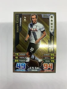 Match Attax 2015-2016: Harry KANE - GOLD Limited Edition. Tottenham. LE6. 15-16 - Picture 1 of 4