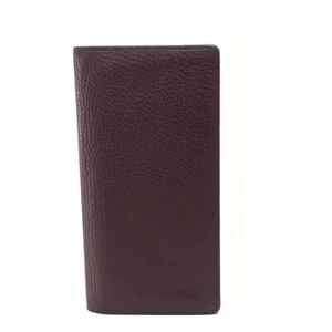LOUIS VUITTON Taurillon Leather Portefeuilles Brazza Bifold Wallet - Picture 1 of 9
