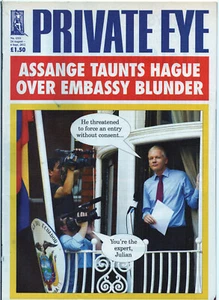 Private Eye magazine (1321, 1322, 1323, 1324, 1325) Aug, Sept, Oct and Nov 2012. - Picture 1 of 5