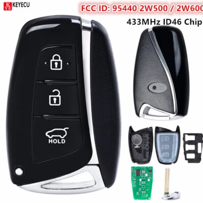 95440 2W500/2W600 Smart Remote Key Fob for Hyundai Santa Fe 2012 2013 2014 2015 Foto 1 de 4