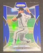 Nolan Ryan 2019 Panini Prizm Blue #261 - Houston Astros