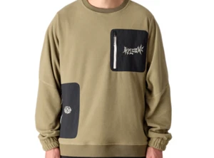 686 Welcome Fleece Crew Neck (L) Sage Welcome M3WNFLC188-SGWL - Picture 1 of 1