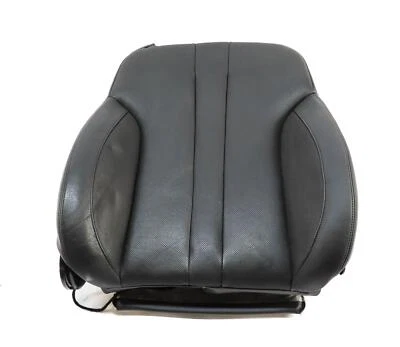 2013 BMW 640i GRAN COUPE (F06) FRONT RIGHT UPPER SEAT CUSHION w/ HEAT VENT BLACK - Image 1 of 4