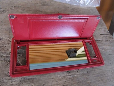 Espejo tocador NOS Cadillac Deville Buick Oldsmobile Pontiac 88 89 90 91 ROJO Foto 1 de 4