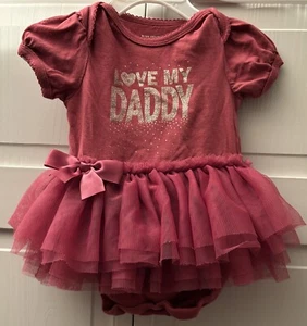 The Children’s Place 6-9M Rosa Kurzarm Tutu Kleid - Bild 1 von 4