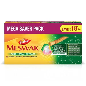 DABUR Meswak Complete Oral Care Toothpaste with Tooth Decay Prevention - 500Gm