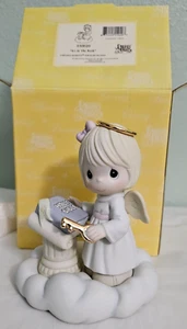 Figura Precious Moments It’s In The Book 550020 con caja Angel Bible 2005* - Imagen 1 de 4