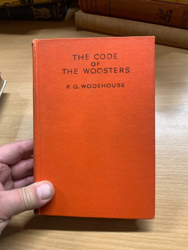 Vintage P G Wodehouse "The Code De Woosters" 5TH Estampado Libro Tapa Dura (P3) - Imagen 1 de 4