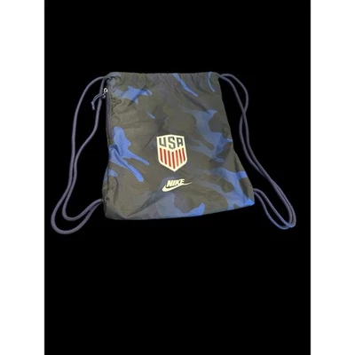 USA Soccer Gym Sack Nike Gym Bag Black And Blue - Image 1 of 4