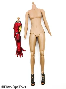 1/6 Scale Toy Iron Man 3 - Pepper Pots - Female Body w/Iron Man Arm - Picture 1 of 11