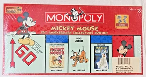 MONOPOLY - Mickey Mouse 75th Anniversary Collector's Edition - Brand New- Sealed - Picture 1 of 8