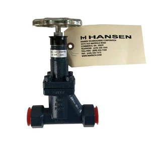 GSB076H Hansen 3/4" Shut-off Valve Globe Bolted Bonnet Socket Weld - Bild 1 von 9