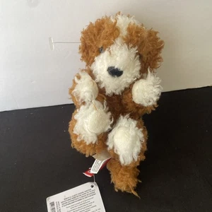 Douglas Cuddle Toys Marrone Lil’ Baby Doodle Cane Animale Peluche 6” NUOVO - Foto 1 di 12