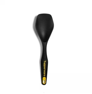 Tupperware Herramienta de Cocina Cuchara para Servir Negra con Amarilla Nueva - Imagen 1 de 2