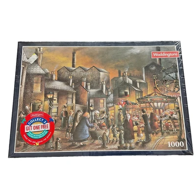 Vintage Going To The Fair 1000 Piece Jigsaw Puzzle Waddingtons 1993 - New Sealed - Image 1 of 4
