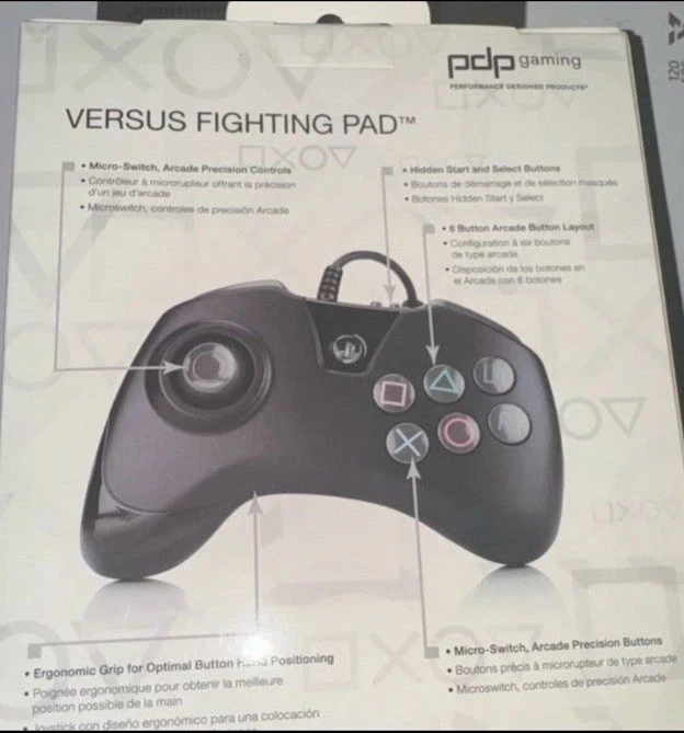 PDP Versus Controller Fight Pad ~ PS3 (Playstation 3) BRAND NEW GENUINE LICENSED - Image 1 of 1