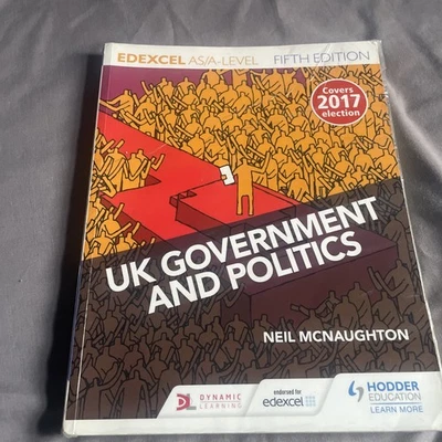 Edexcel A Level - UK government and politics - Image 1 of 4