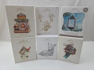 Lote de 6 adornos de recuerdo Hallmark  - Imagen 1 de 2