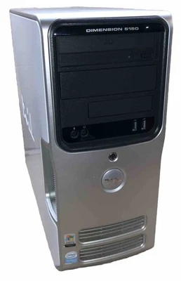 Dell Dimension 5150, Pentium D @2.66GHz, 2GB RAM, 500GB HDD, Radeon 9250, Win XP - Image 1 of 4