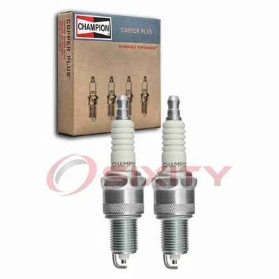 2 pc Champion Copper Plus 31 Spark Plugs for WR10LCV W14EXRU15 RN14MC5 mf - Image 1 of 4