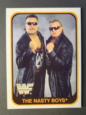 1991 Merlin WWF Italian Trading Card #2 THE NASTY BOYS - Image 1 of 2
