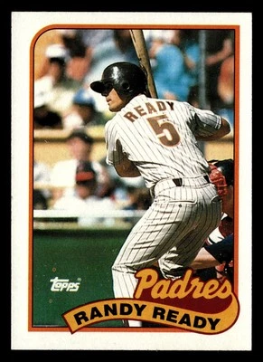 Randy Ready 1989 Topps #551 San Diego Padres Baseball *144A - Image 1 of 2