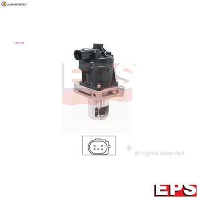 VÁLVULA AGR 1.963.125 PARA VAUXHALL ZAFIRA/Mk/III OPEL VIVARO/B/Van/Bus ASTRA/K/J - Imagen 1 de 4