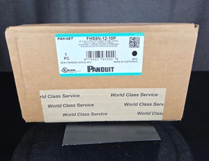 PANDUIT FCS9N-12-10P Opticom LC Splice Cassette, OS2, 12 Fiber FAST SHIP!💨✅ - Afbeelding 1 van 12