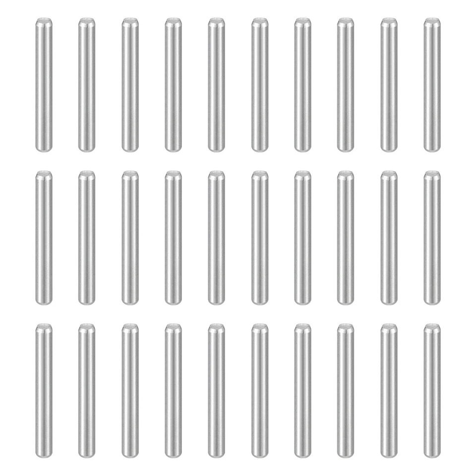 50 piezas Pasadores de pasador M2 (2 mm) x 17 mm Acero inoxidable Soporte de estante Clavija Pin Rod Foto 1 de 4