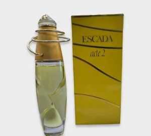 ESCADA Acte 2 Eau de Parfum 50ml Perfume de Mujer (Vintage) - Imagen 1 de 2