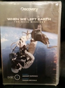 Discovery Channel When We Left Earth DVD The Nasa Missions DISC 1 EPISODES 1-2 C - Picture 1 of 2