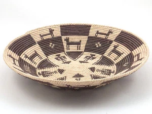 #0671 Handmade Southwest Style Decorative Extra Fine Coil Basket - Imagen 1 de 1