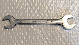 S-K WAYNE, 0-2224, 11/16" x 3/4" OPEN END WRENCH, 7.5" LONG. - Bild 1 von 8