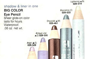 NEW Avon BIG Color MOONSHINE Eye PENCIL Crayon Shadow & Liner NOS Sealed HTF!!!