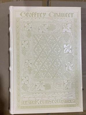 The Kelmscott Chaucer, Pigskin Leather, Winthrope Reproduction of 1st, Numbered - Image 1 of 4