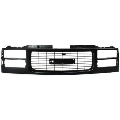 Grille Assembly Cross Bar Insert Black For 1994-2000 GMC C2500 C3500 C3500 K2500 - Изображение 1 из 4