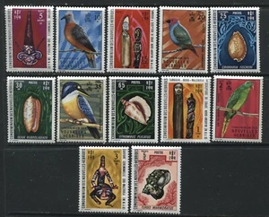 French New Hebrides 1972 set mint o.g. hinged - Picture 1 of 1
