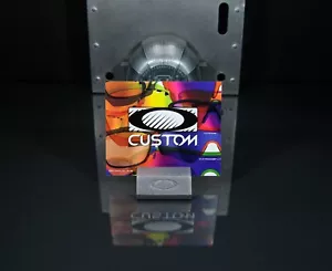 Oakley Classic Card & Coin Display w/Oakley Logo-Metal-Pristine-SALE - Picture 1 of 4