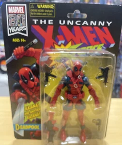 ! The Uncanny X-Men 80 Years Deadpool Figure NOC Hasbro 2018 - Picture 1 of 4