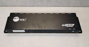 SIIG 1x8 Hdmi 2.0 HDR Splitter Distribution Amplifier EDID CE-H23D11-S1 - Picture 1 of 10
