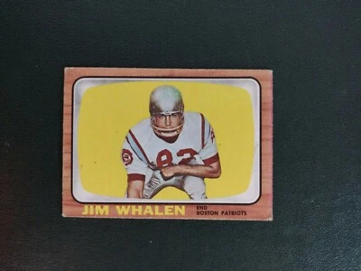 1966 Topps  #14 Jim Whalen Boston Patriots. No creases - Image 1 of 2