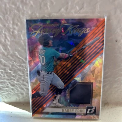 2024 Donruss Harry Ford Jersey Kings Cracked Ice Patch Relic Card Seattle - Image 1 of 3