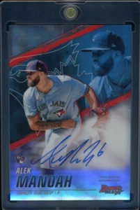 2021 Bowman's Best ALEX MANOAH rookie RC autograph AUTO blue jays - Picture 1 of 2