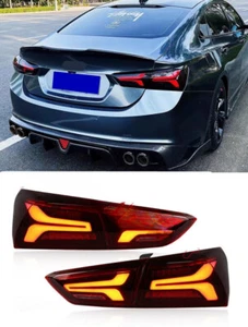 Left+Right LED Tail Lights For Chevrolet Malibu 2016-2022 Rear Brake Lamps 2PCS - Picture 1 of 10