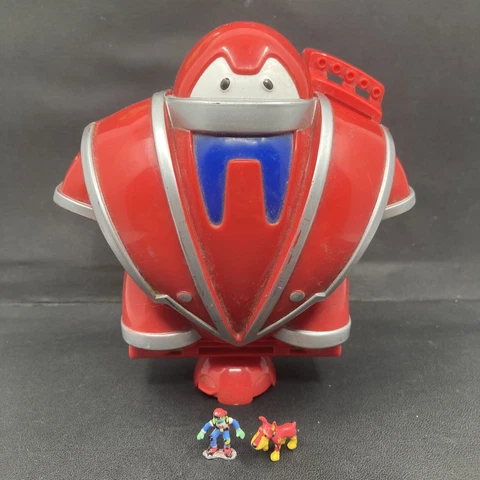 Reboot Slash & Hack Vehicle Bay Playset Micro Mini Irwin 1995 + 2 Figures Cover
