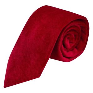Luxury Red Velvet Tie