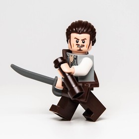 Lego Caribbean Pirates Minifigure: Will Turner (poc026) Scabbard 4182 4184 4183
