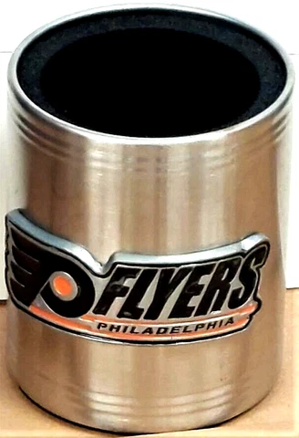 Philadelphia Flyers Steel Can Cooler Coosie Cover