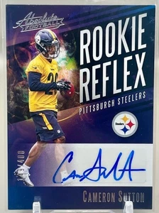 2017 Panini Absolute #RR-CS Cameron Sutton Rookie Reflex Signatures #/400 - Picture 1 of 2