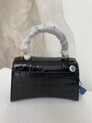 Balenciaga Hourglass Bag XS | Paris House Crocodile Print Calfskin - Image 1 of 4